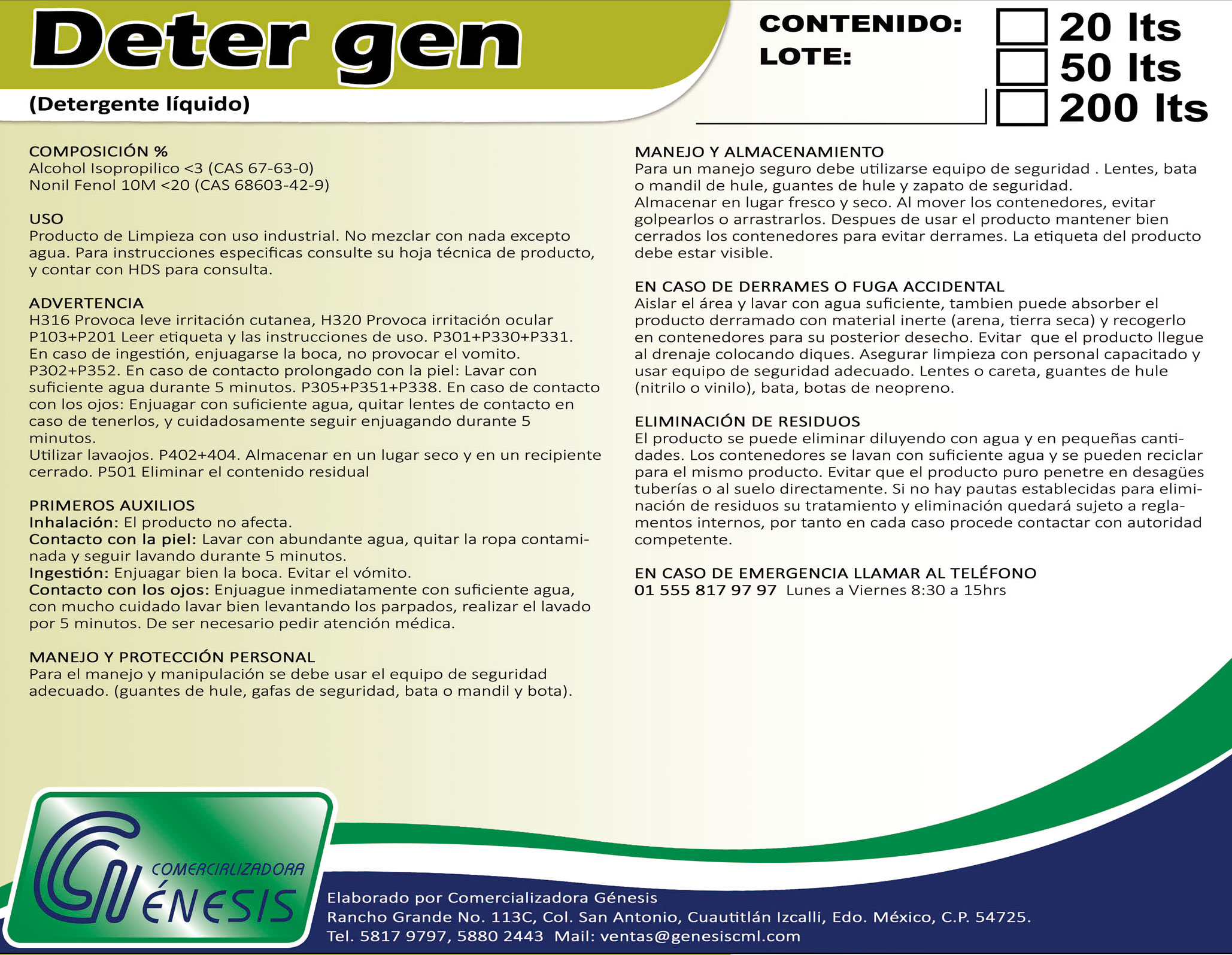 Deter gen Deter gen