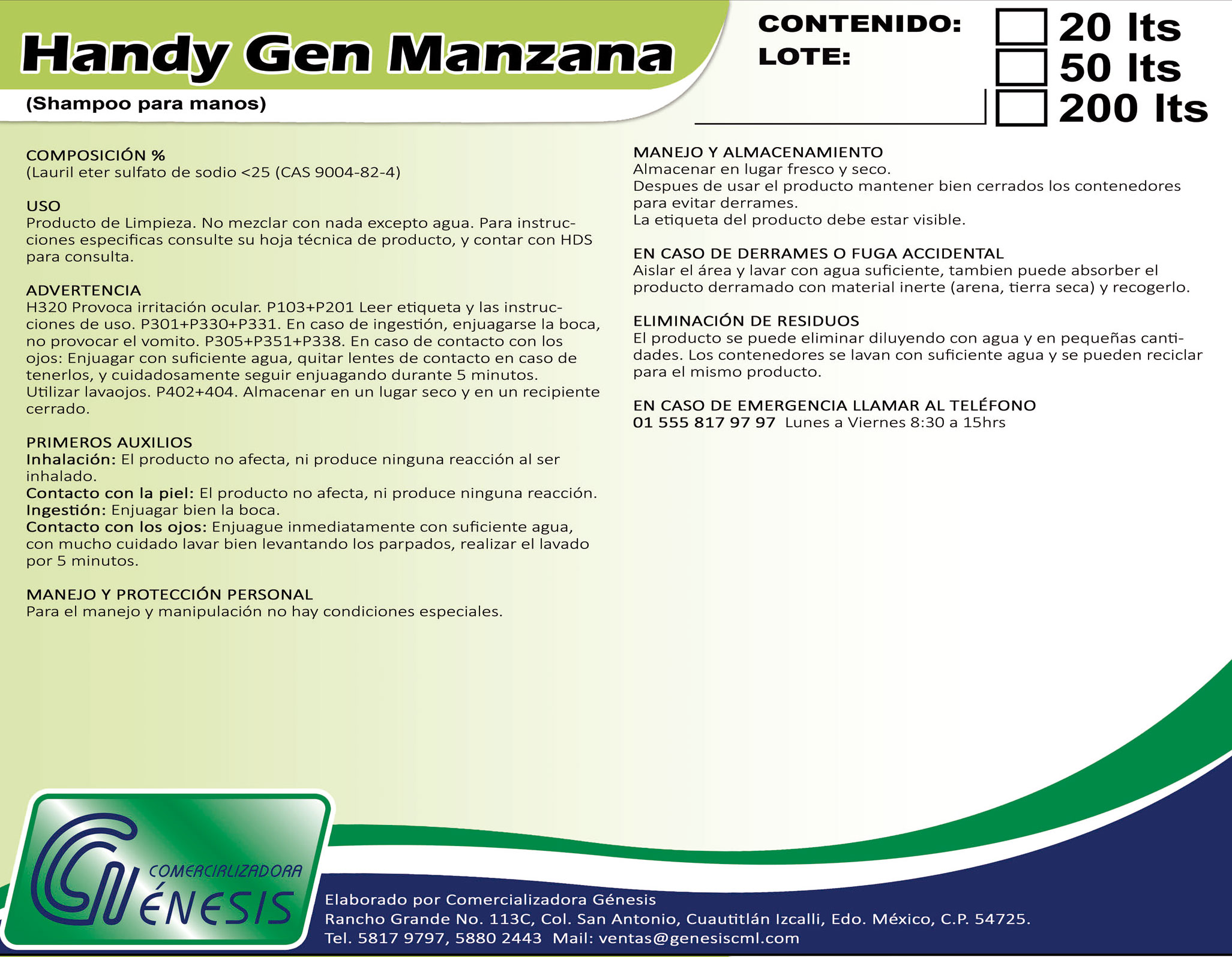 Handy gen Manzana Handy gen Manzana